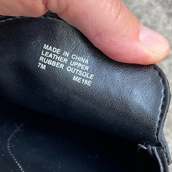 Michael Kors Black Leather Slide Loafer Mules Shoes, Size 7 - Picture 9 of 11